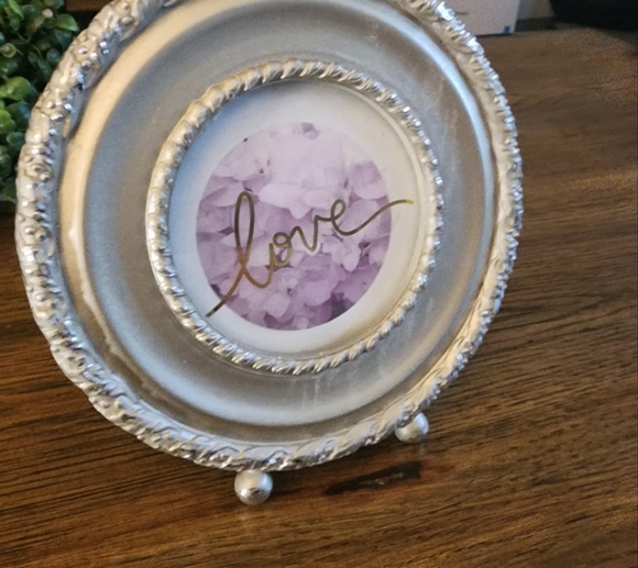 2pc Set of Round Braided Monochromatic Picture Frames - Picture 6 of 11